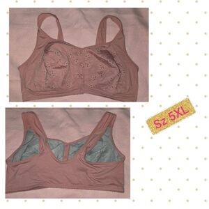 ❤️ Women's Snap Front Bra Size 5XL